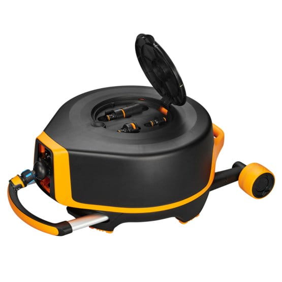 AUTOMATYCZNY BĘBEN Z WĘŻEM XL NA KÓŁKACH FISKARS 1025933