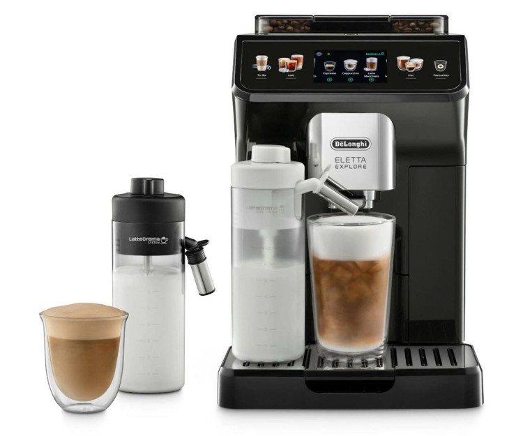 Ekspres ciśnieniowy DeLonghi Eletta Explore ECAM450.55.G 1450W automatyczny