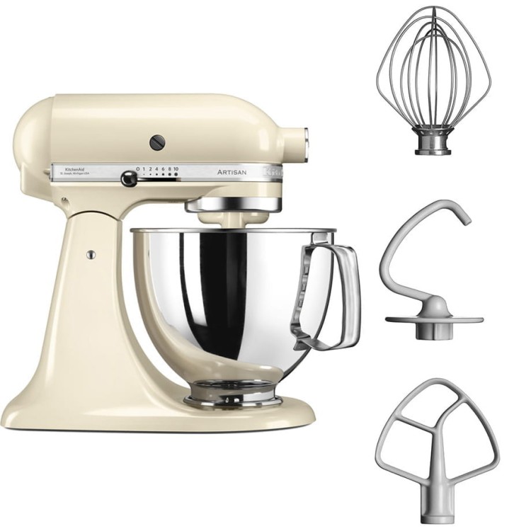 Robot kuchenny KitchenAid 5KSM125EAC 4,8L 300W Kremowy