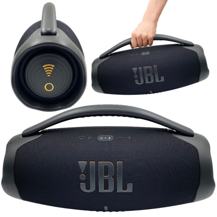 Głośnik przenośny JBL BOOMBOX 3 WIFI Czarny