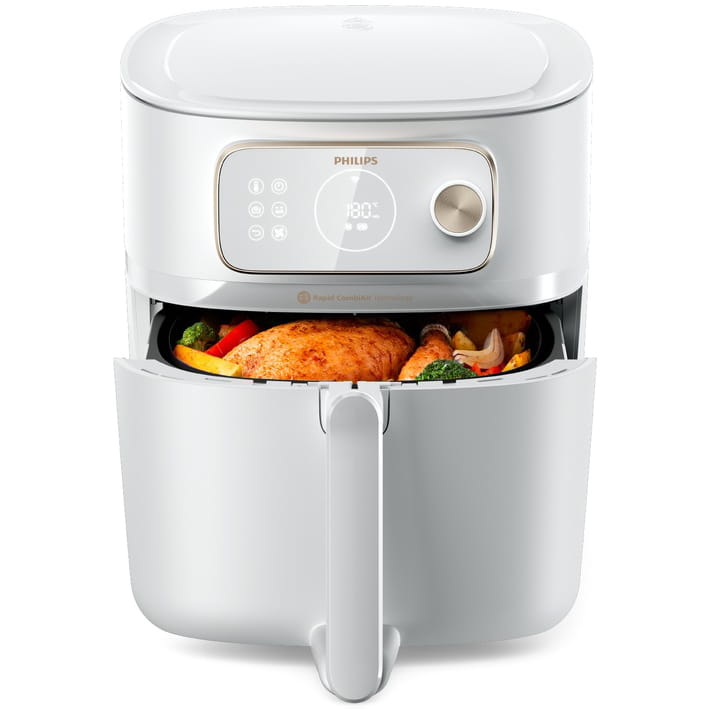 airfryer philips hd9876 25 frytkownica beztluszczowa biała