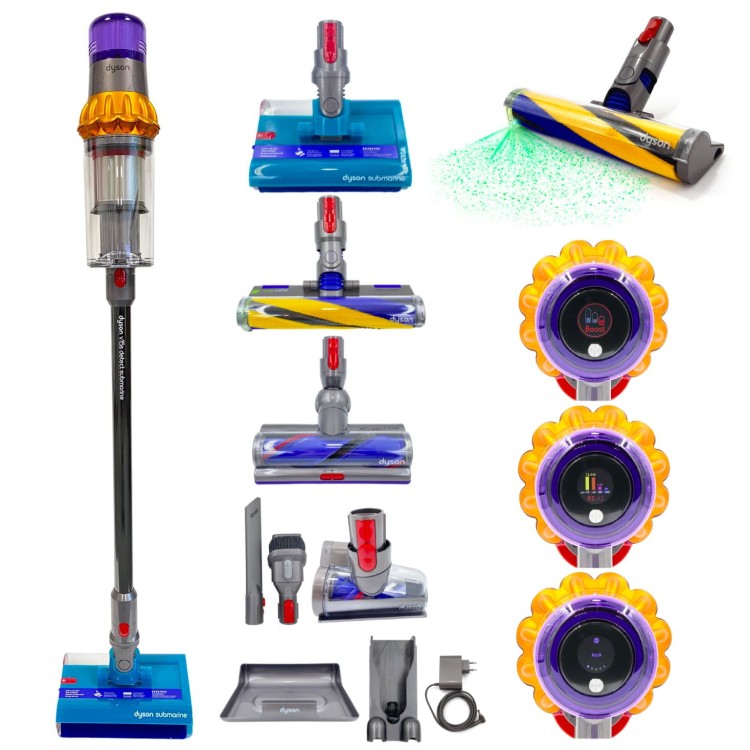 Odkurzacz pionowy Dyson V15s Detect Submarine