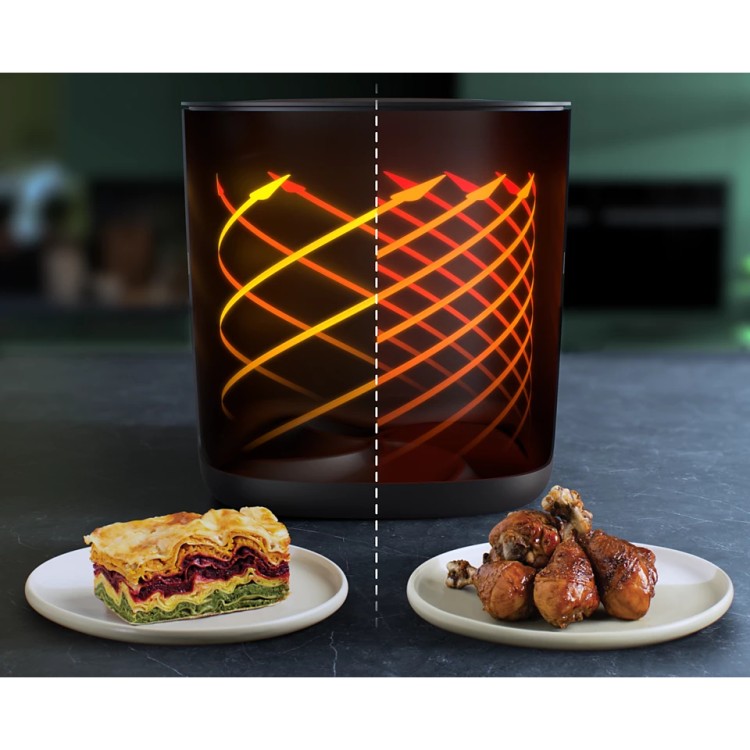 Frytkownica beztłuszczowa Philips HD9880/90 XXL 2KG 8,3L rapid combiair airfryer