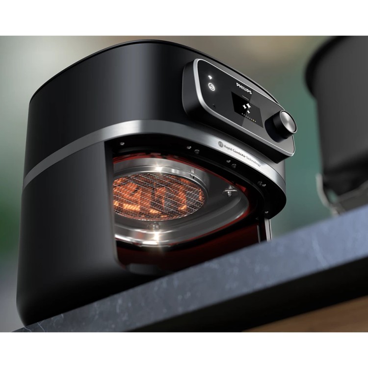 Frytkownica beztluszczowa Philips Airfryer widok wnetrza