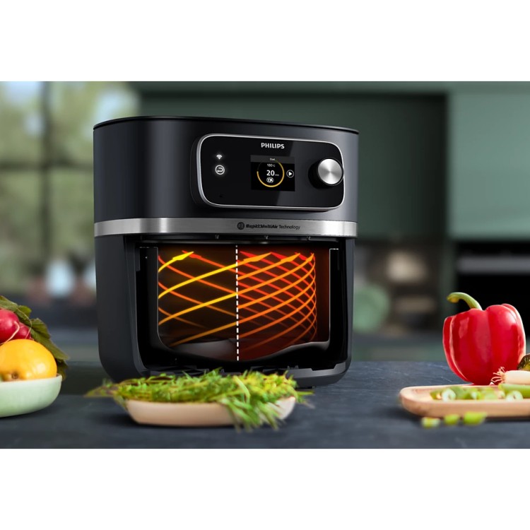 Frytkownica beztluszczowa Philips Airfryer z warzywami