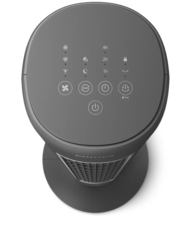 Wentylator wiatrak kolumnowy czarny funkcja aromaterapii Philips CX5535/11