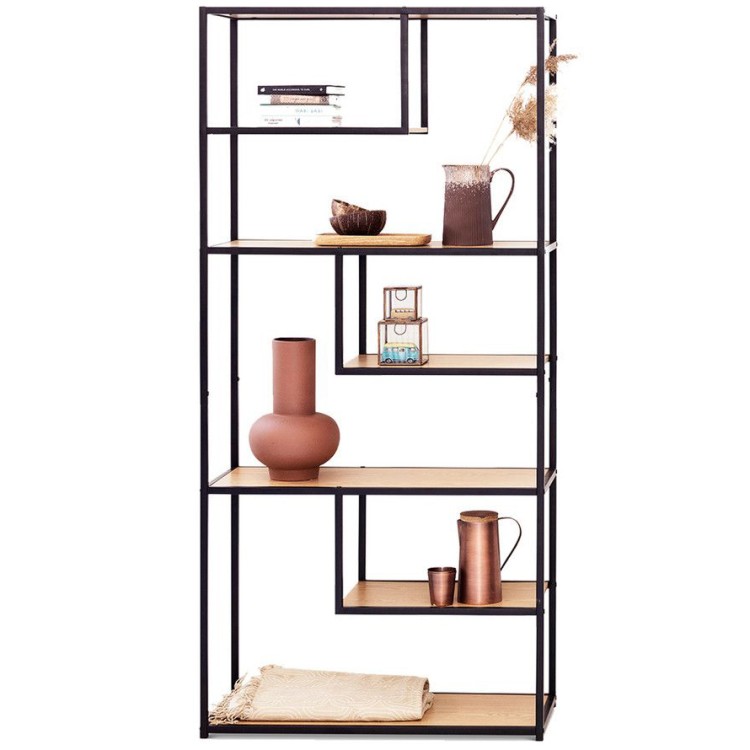 Regał Lifa Living Saint-Tropez Drewniany 175cm 7 półek