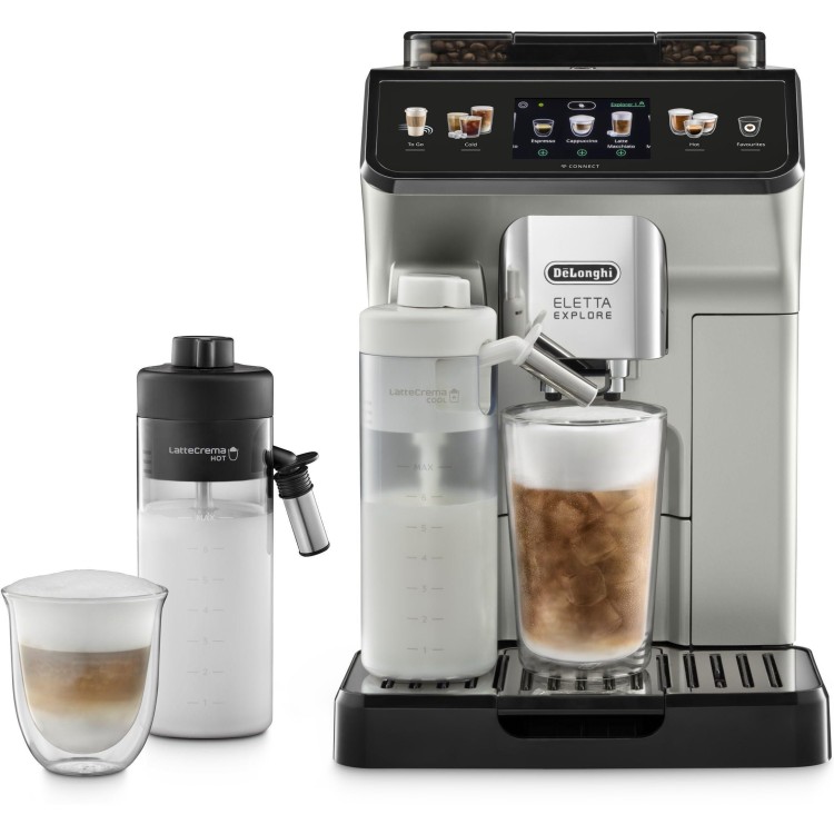 Ekspres DELONGHI Eletta Explore ECAM450.65.S Srebrny