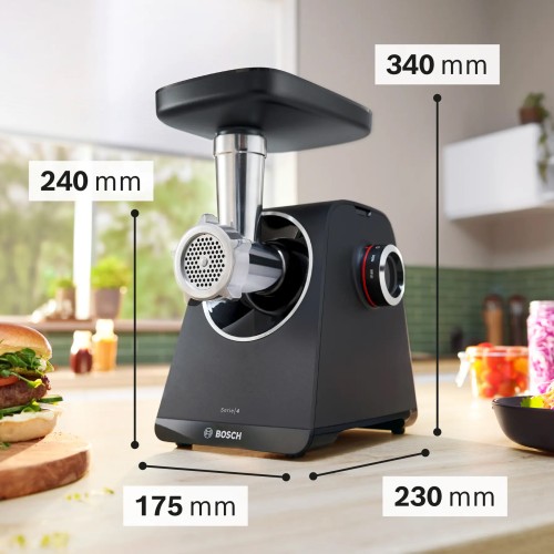 BOSCH Maszynka do mielenia mięsa MFWS440B 3 SITKA 4TARKI 1900W