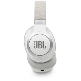 Słuchawki bezprzewodowe nauszne JBL Live 770NC Białe ANC Redukcja szumu