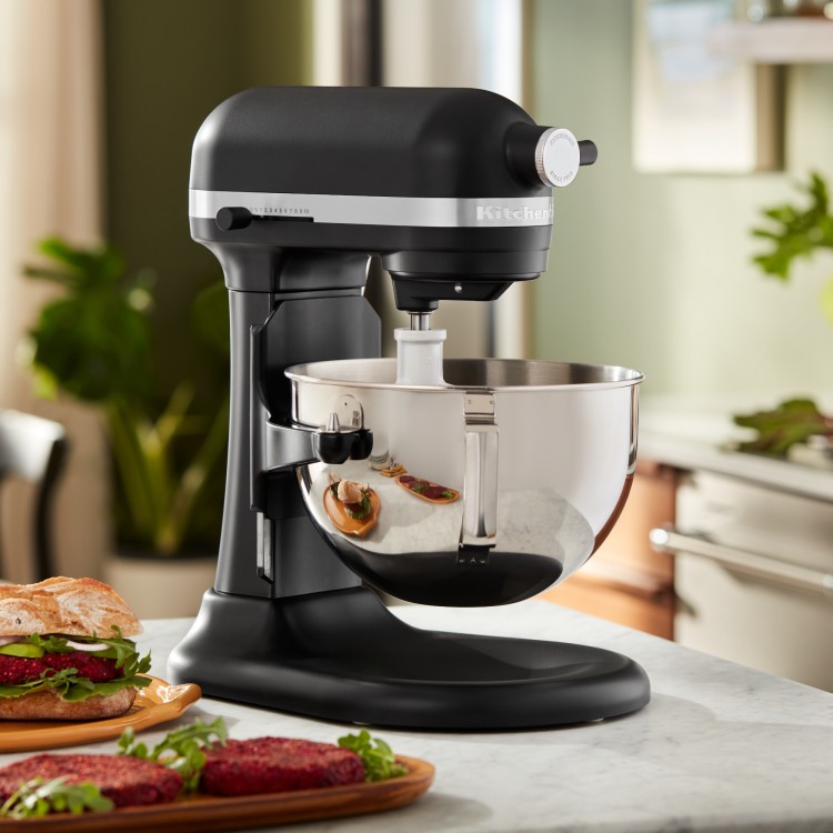 Robot planetarny KitchenAid 5KSM55SXXEBM Heavy Duty 5,2L Matte Black