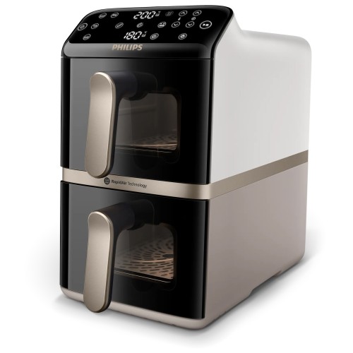 AirFryer Frytkownica beztłuszczowa PHILIPS Ovi Dual Basket NA462/80 10l