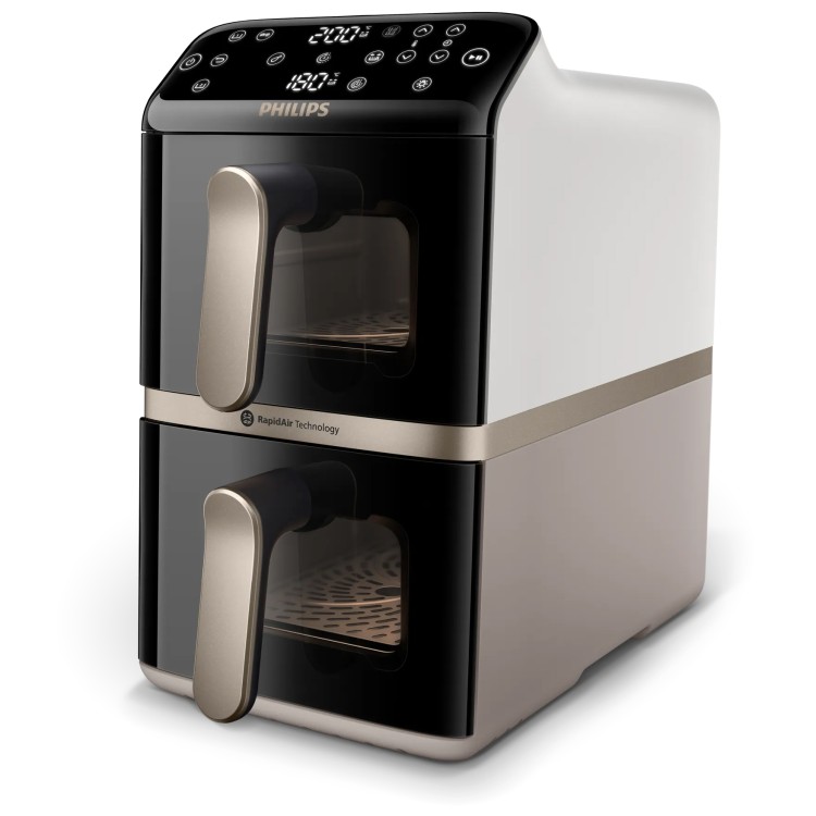AirFryer Frytkownica beztłuszczowa PHILIPS Ovi Dual Basket NA462/80 10l