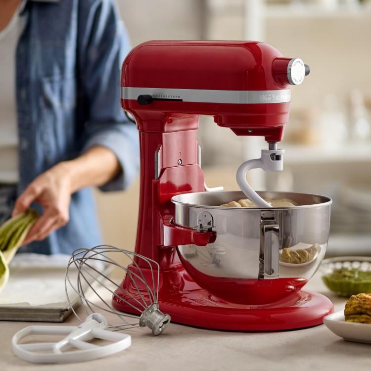 Robot planetarny KitchenAid 5KSM55SXXEER Heavy Duty 5,2L Empire Red