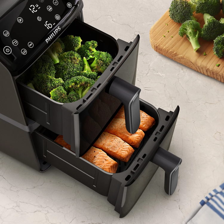 AirFryer Frytkownica beztłuszczowa NA460/00 PHILIPS Ovi Dual Basket 10l