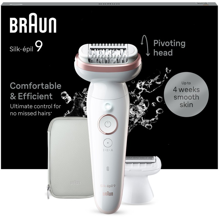 Depilator Golarka Damska Trymer do Bikini Nóg Braun Silk-Epil SES 9-030