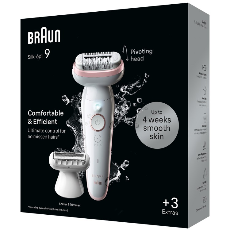 Depilator Golarka Damska Trymer do Bikini Nóg Braun Silk-Epil SES 9-030