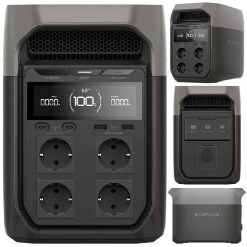 Przenośna stacja zasilania ECOFLOW Delta 3