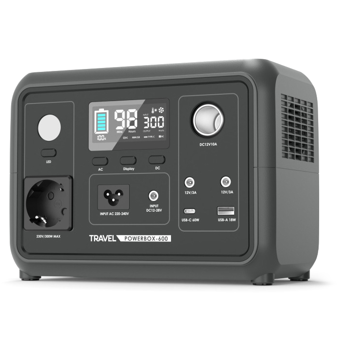 Stacja zasilania VOLT Polska Travel Powerbox 600 (300W) Magazyn energii