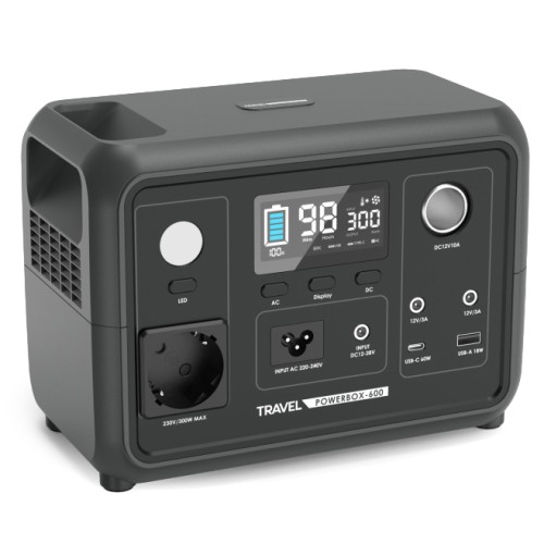 Stacja zasilania VOLT Polska Travel Powerbox 600 (300W) Magazyn energii