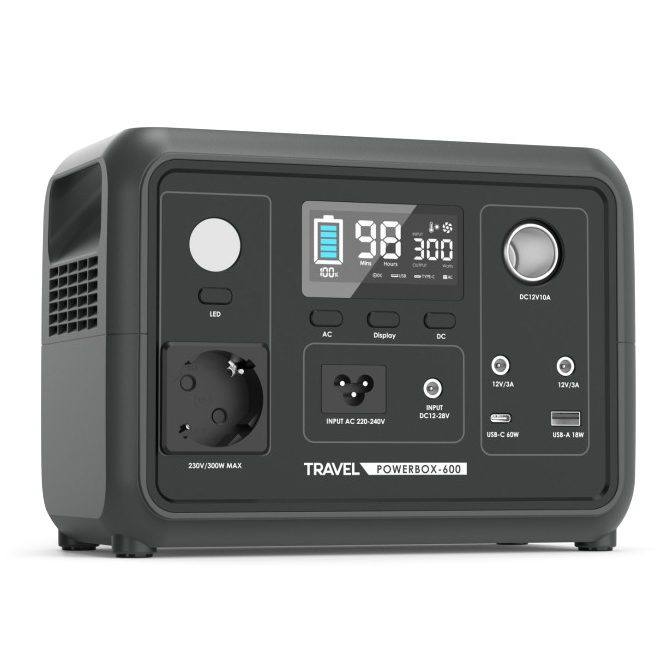 Stacja zasilania VOLT Polska Travel Powerbox 600 (300W) Magazyn energii