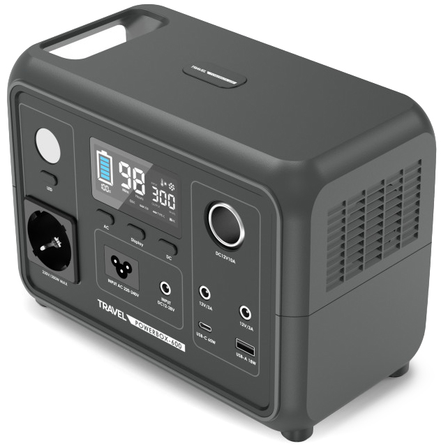 Stacja zasilania VOLT Polska Travel Powerbox 600 (300W) Magazyn energii
