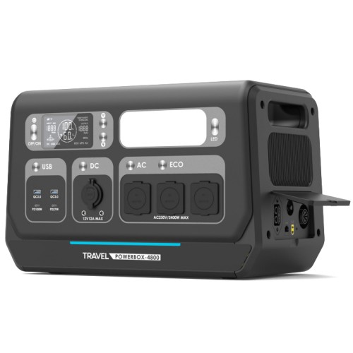 Stacja zasilania VOLT Polska Travel Powerbox 4800 2400W Magazyn energii
