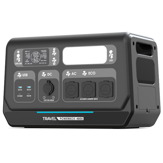 Stacja zasilania VOLT Polska Travel Powerbox 4800 2400W Magazyn energii