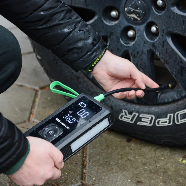 Jump Starter Green Cell PowerBoost Air 3w1 Rozrusznik Powerbank Kompresor