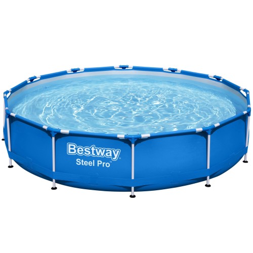 Basen ogrodowy stelażowy 366 x 76 cm Bestway 56706 Okrągły