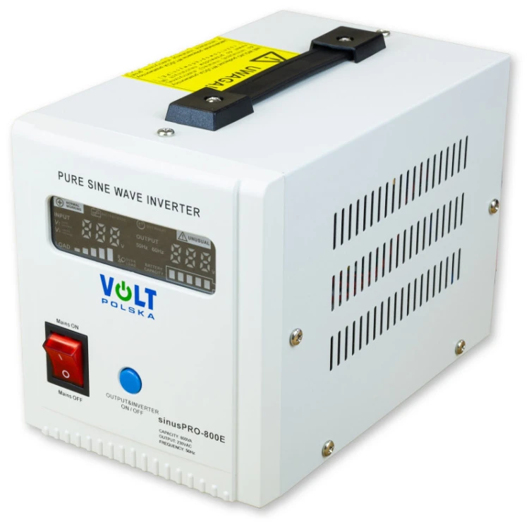 ZASILACZ AWARYJNY PRZETWORNICA UPS 800W 800E + AKUMULATOR 100Ah AGM VRLA