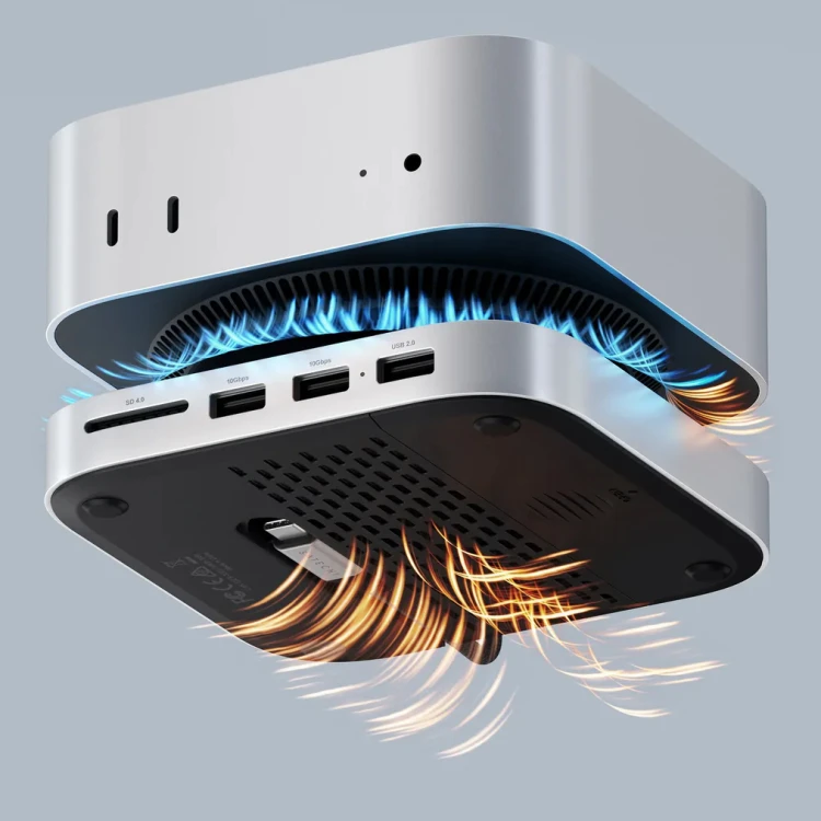 Satechi Stand &amp; Hub do Mac Mini M4/M4 Pro USB-C