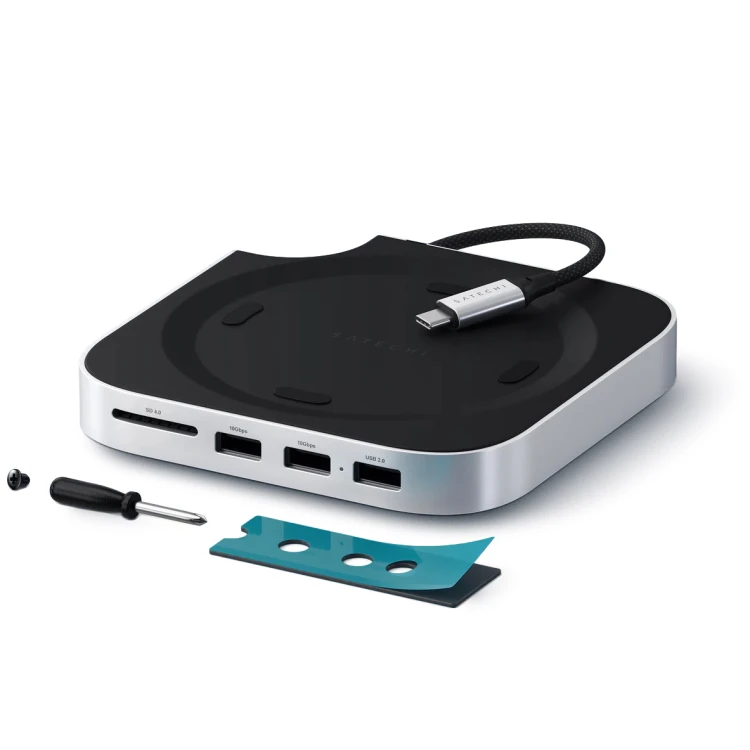 Satechi Stand &amp; Hub do Mac Mini M4/M4 Pro USB-C