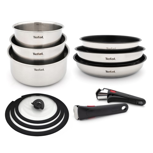 Zestaw patelni i garnków TEFAL INGENIO EMOTION L897SB74 11 elementów