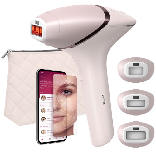 Depilator IPL Philips Lumea 9900 BRI976/00 SenseIQ SmartSkin 4 nasadki