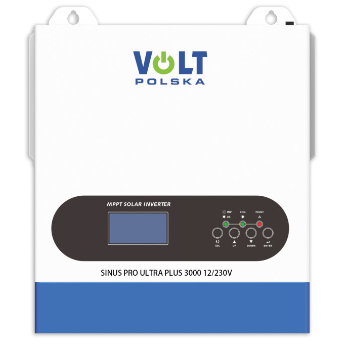 SINUS PRO ULTRA PLUS 3000 12/230V (1500/3000W) 100A MPPT INWERTER SOLARNY
