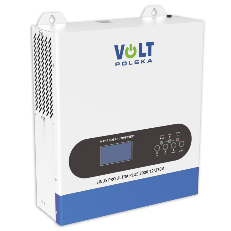 SINUS PRO ULTRA PLUS 3000 12/230V (1500/3000W) 100A MPPT INWERTER SOLARNY