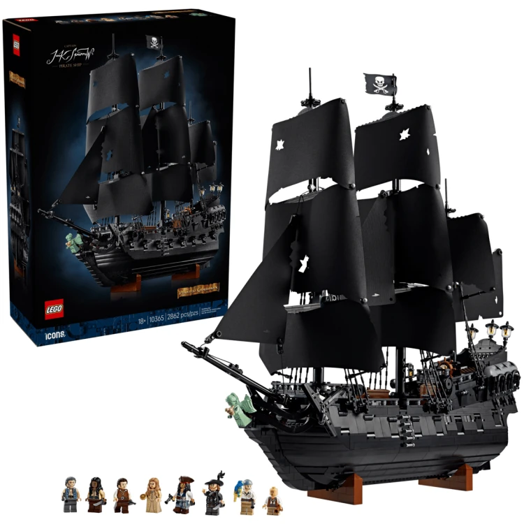 LEGO ICONS 10365 Statek piracki kapitana Jacka Sparrowa