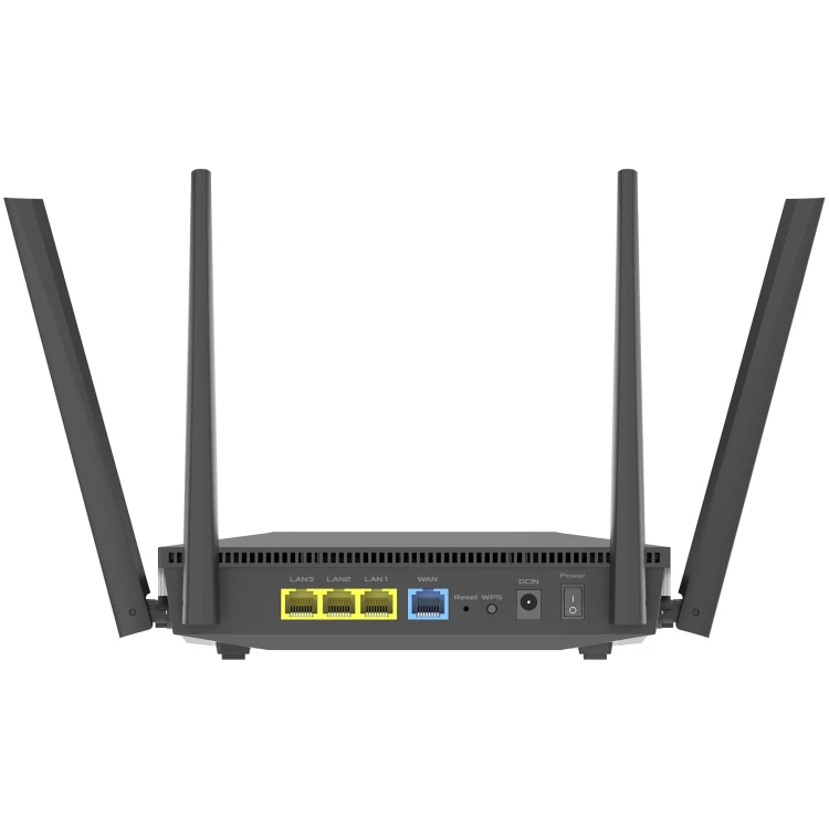 Router ASUS RT-AX52 1800Mb/s 802.11ax Wi-Fi 6 WPA3 AiMesh 3x LAN DualBand