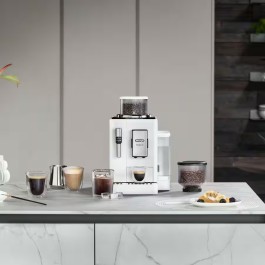 Ekspres ciśnieniowy DeLonghi EXAM440.35.W Rivelia Arctic White