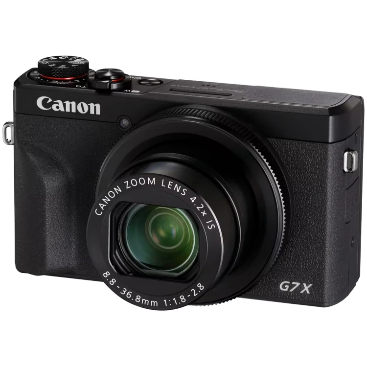Aparat kompaktowy Canon PowerShot G7X Mark III czarny