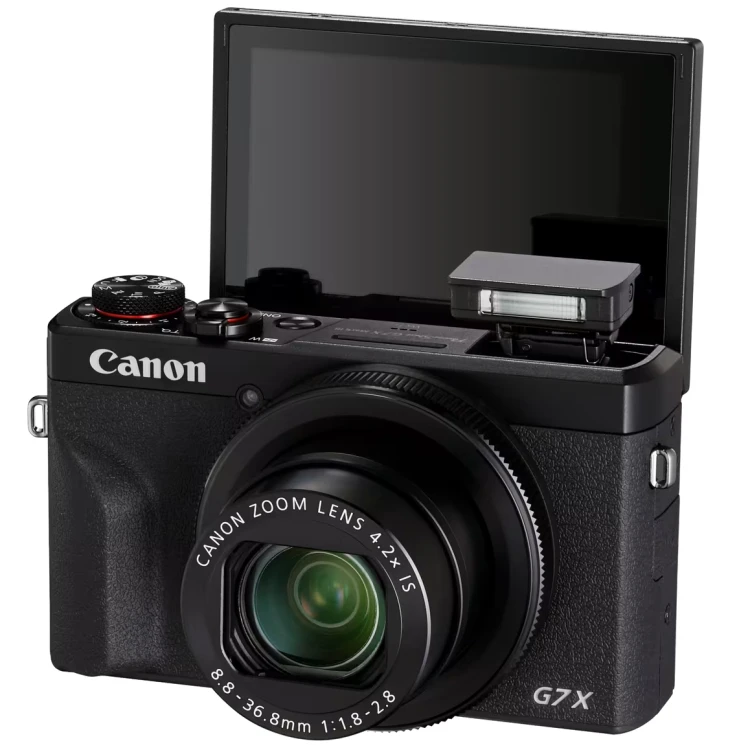 Aparat kompaktowy Canon PowerShot G7X Mark III czarny