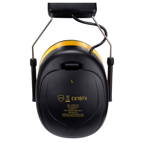Słuchawki Nauszniki ochronne BHP przeciwhałasowe DeWalt DPG652 RADIO FM