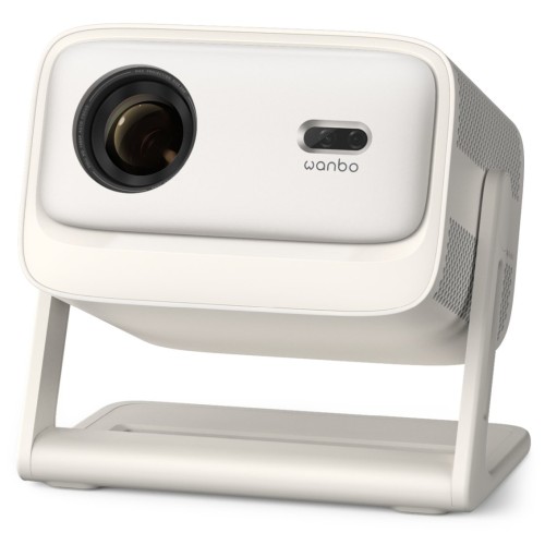 Wanbo Vali 1 Pro Beżowy | Projektor | 900 ANSI Lumen, Full HD, Google TV, Gimbal