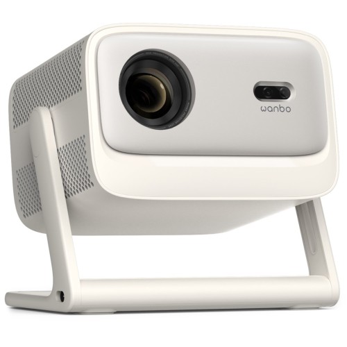 Wanbo Vali 1 Pro Beżowy | Projektor | 900 ANSI Lumen, Full HD, Google TV, Gimbal
