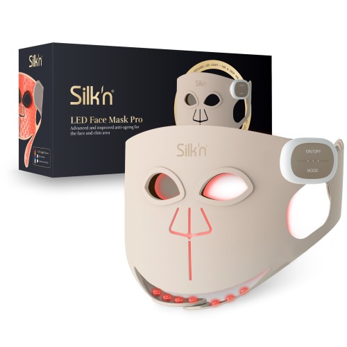 Maska LED na twarz PRO bezprzewodowa Silk'n terapia światłem fotonowa
