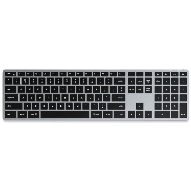 Klawiatura bezprzewodowa Satechi Slim X3, układ numeryczny, Bluetooth USB-C