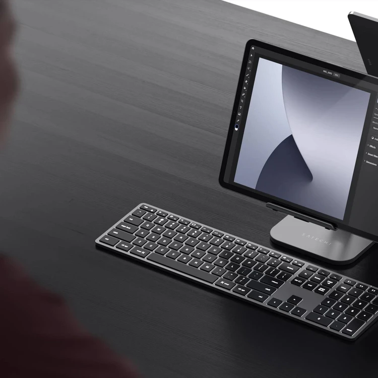 Klawiatura bezprzewodowa Satechi Slim X3, układ numeryczny, Bluetooth USB-C