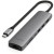 Satechi 7-in-1 USB-C Slim Wieloportowy Adapter USB-C Ethernet Space Grey