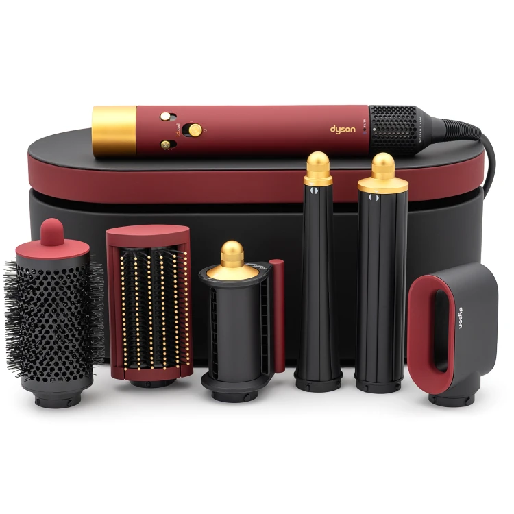 Lokówko suszarka Multistyler Dyson Airwrap i.d. Straight+Wavy Aksamitna czerwień